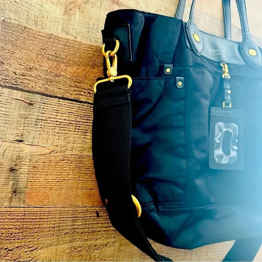 Marc by Marc Jacobs Preppy Nylon/Leather Eliz-a-baby Diaper Bag